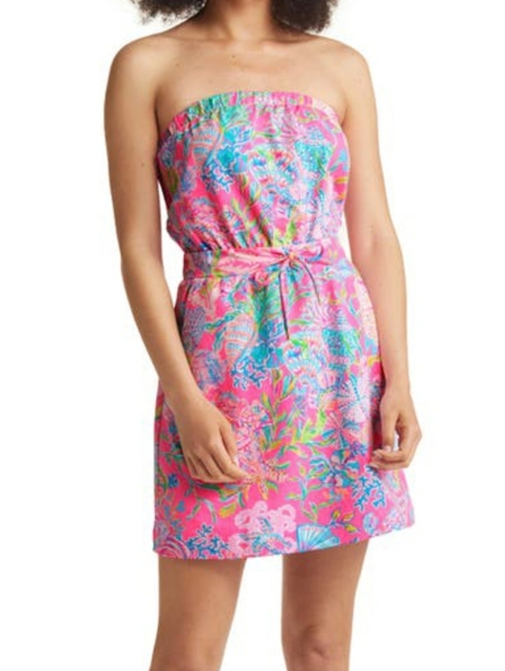 Lilly Pulitzer Larch Strapless Cover-up Dress